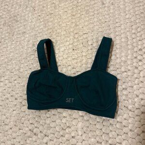 SET Active Sculptflex Bra - Green